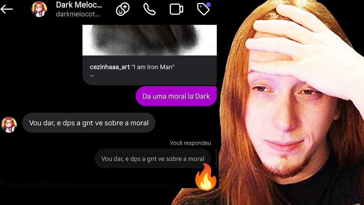 DARK FICOU EM MAUS LENÇÓIS COM ESTES MEMES!
