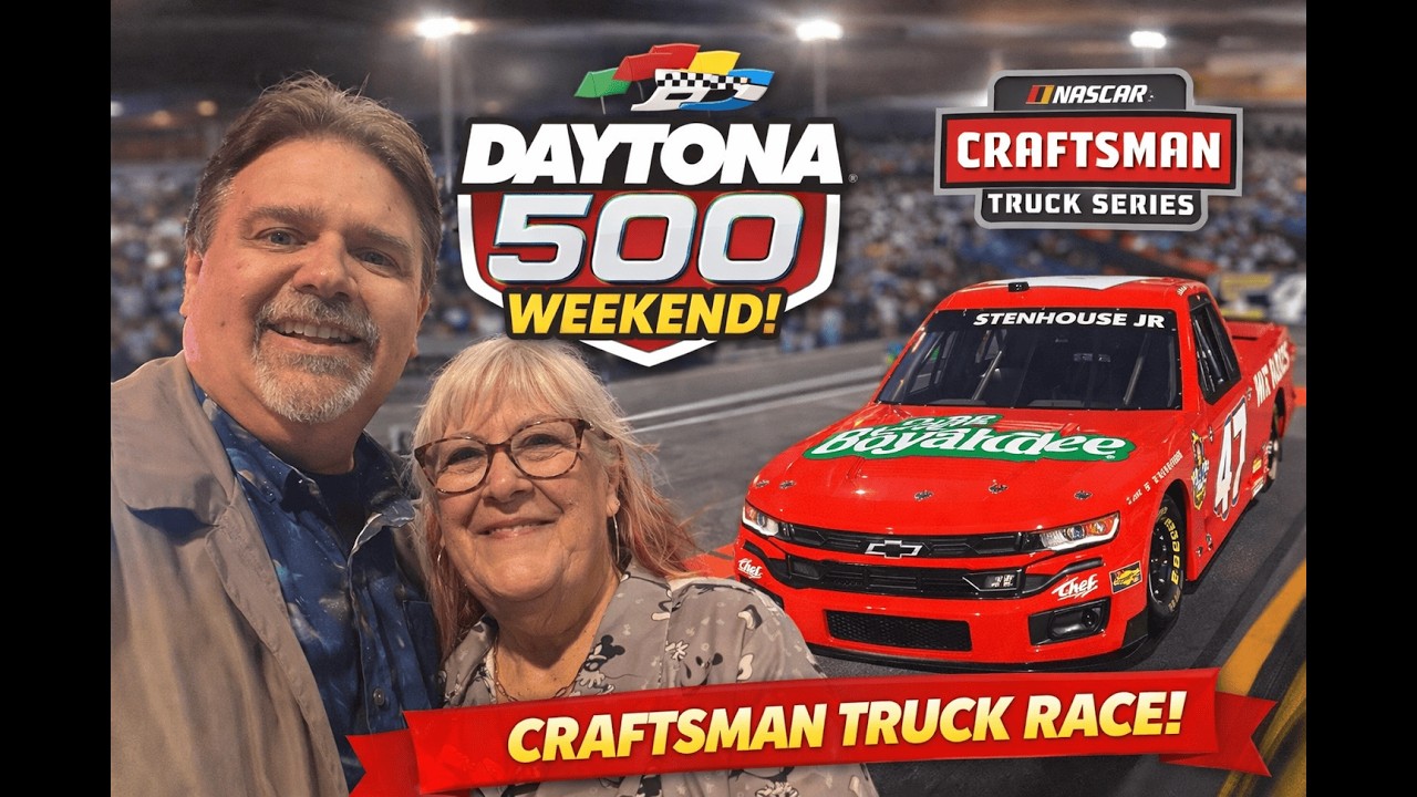 Уик-энд Daytona 500 — гонка серии Nascar Craftsman Truck Series — 2026!
