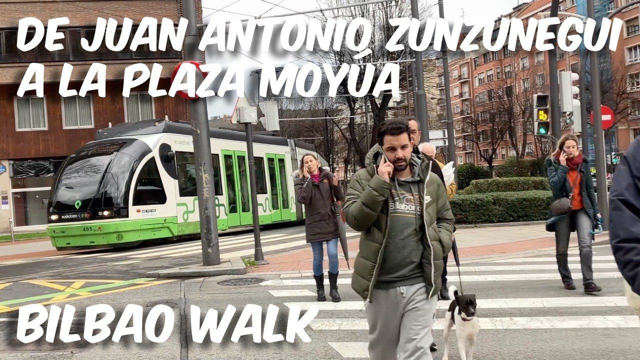 Caminando de Juan Antonio Zunzunegui a la Plaza Moyúa. Bilbao Walk. 10 Febrero 2026.