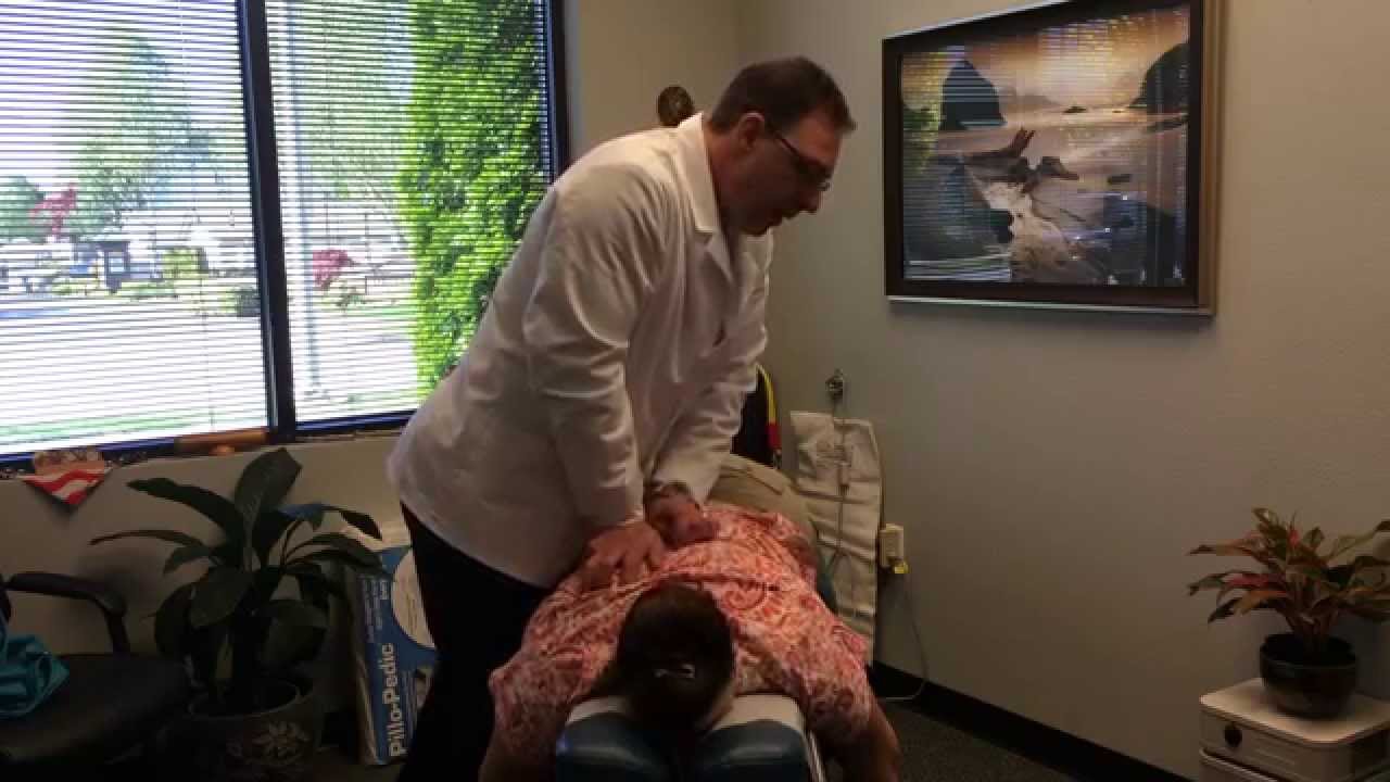 Longshore Woman Gets Relief From Back Pain Your Local Lacey/Olympia WA Chiropractor Dr David Warwick