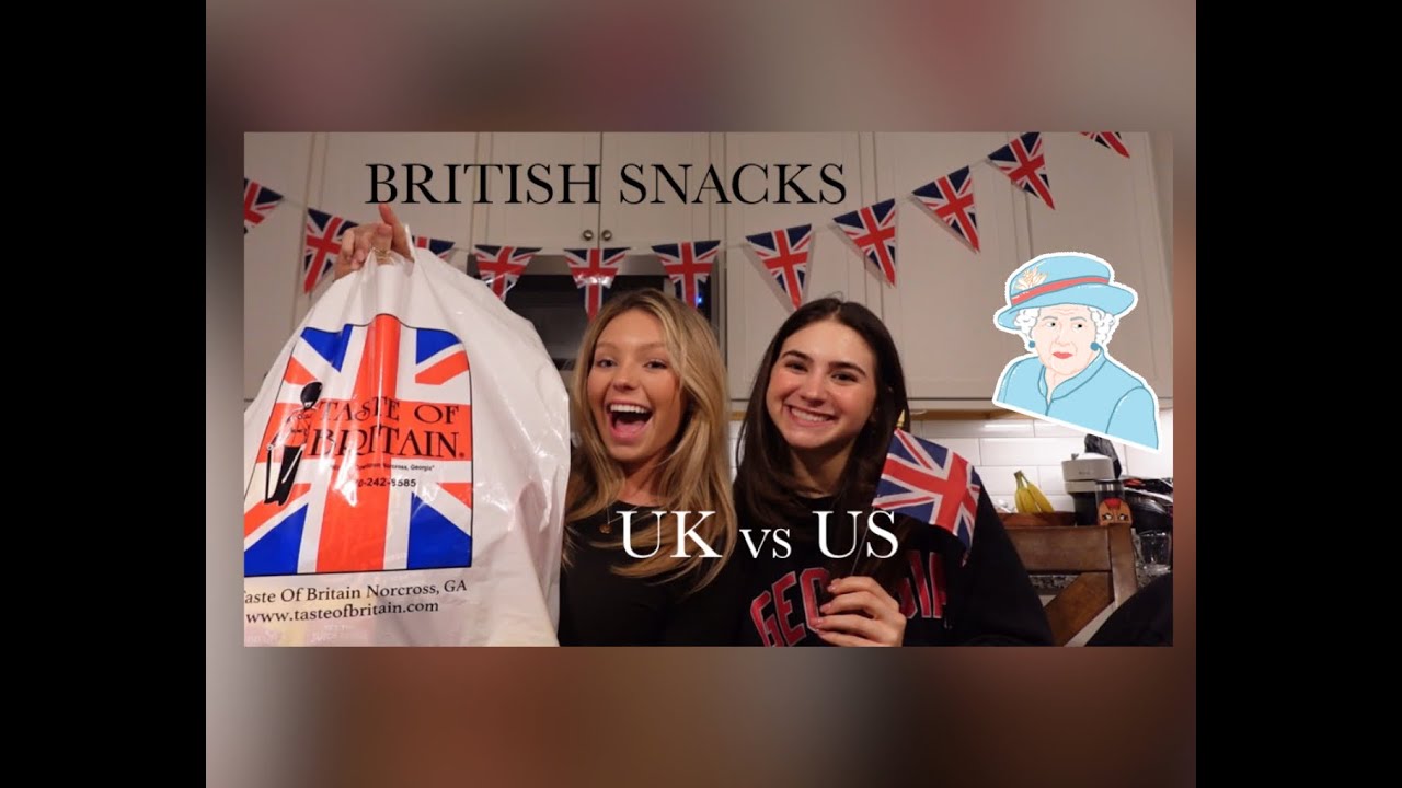 Britt Night | Trying British Snacks |