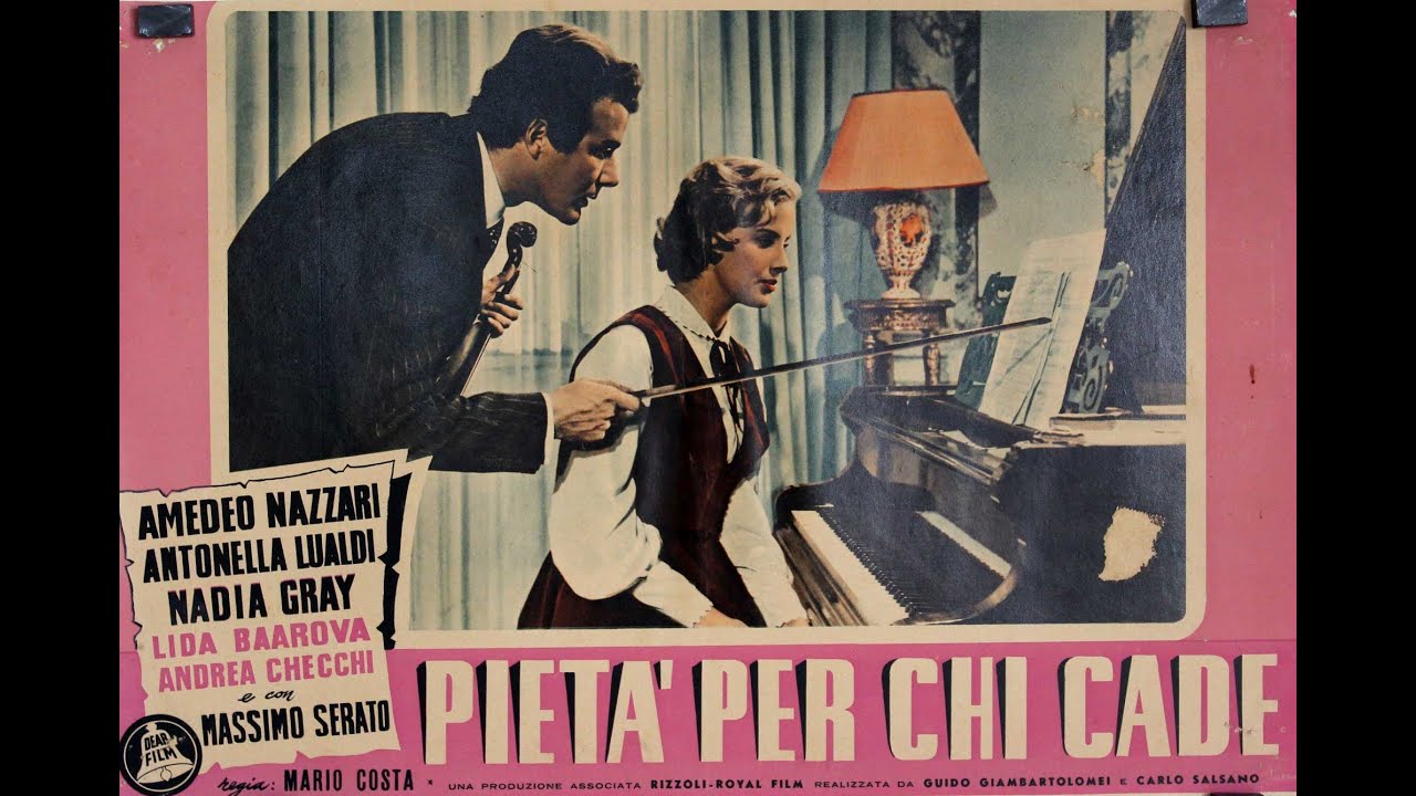 Pietà per chi cade (1954) di Mario Costa con Amedeo Nazzari