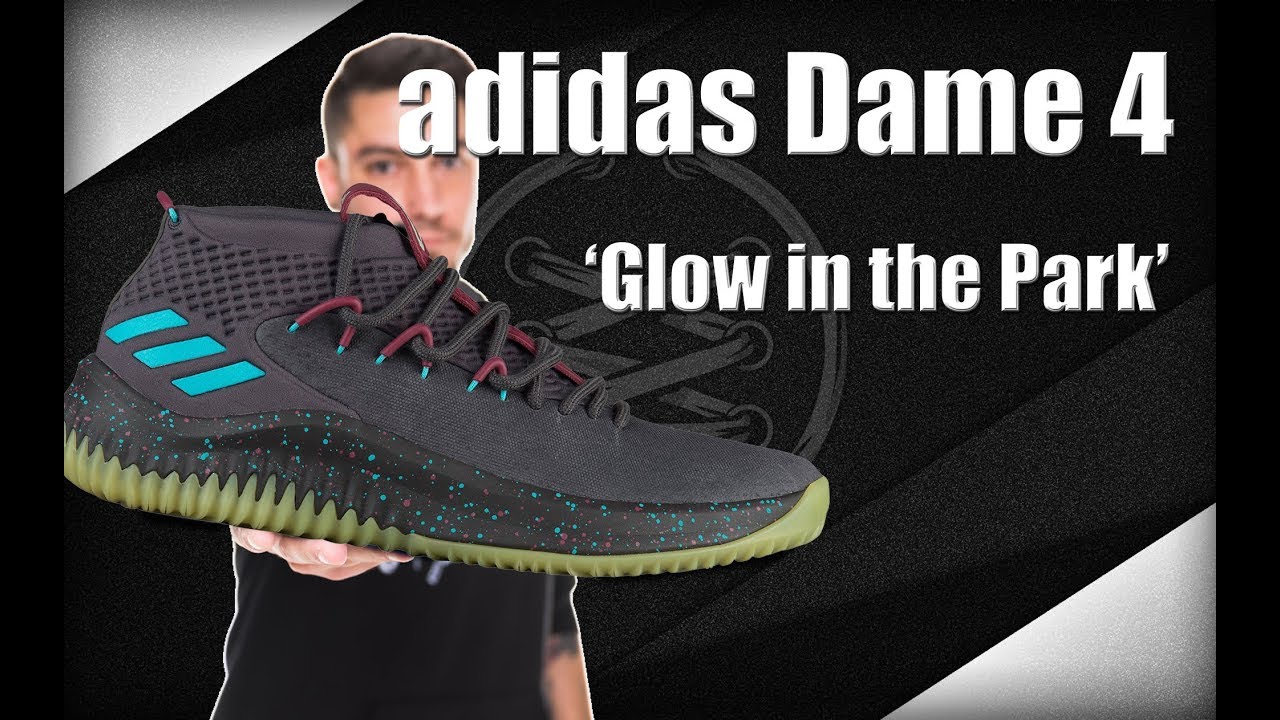 adidas Dame 4 'Glow in the Park'