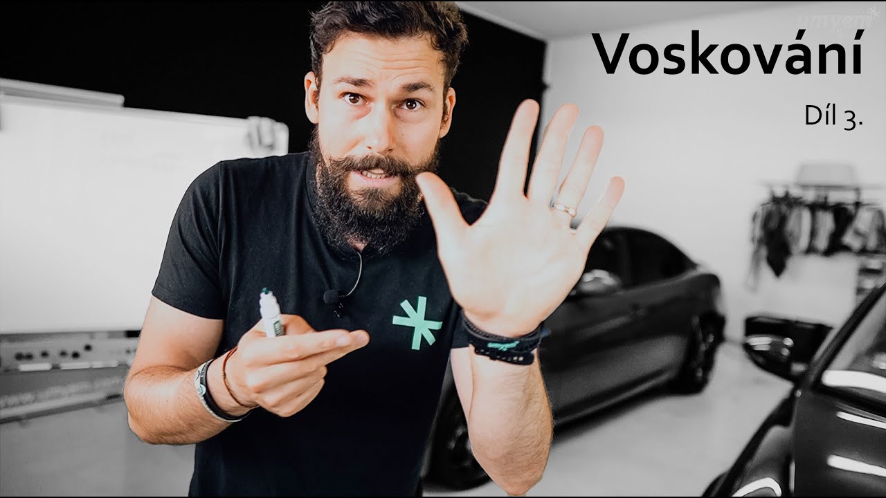 Jak navoskovat automobil? 3. díl #voskovani (Jiří Nečas) - celkový přehled a postup voskování