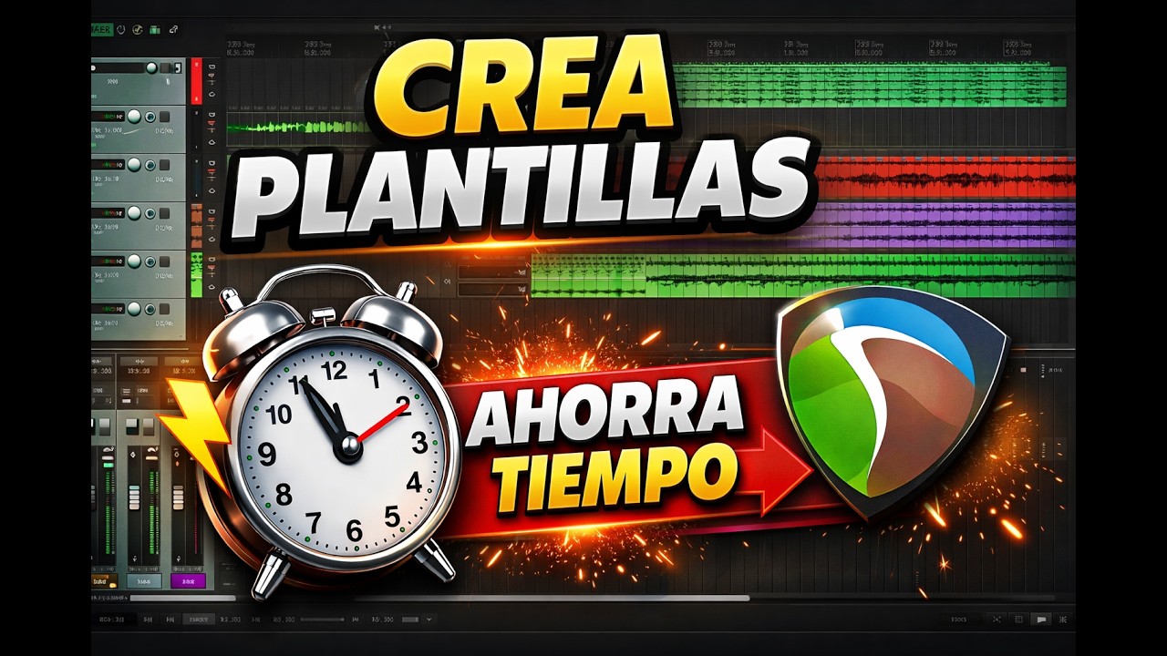 Creando Plantilla En Reaper Paso a Paso | Tutorial en Español 2026