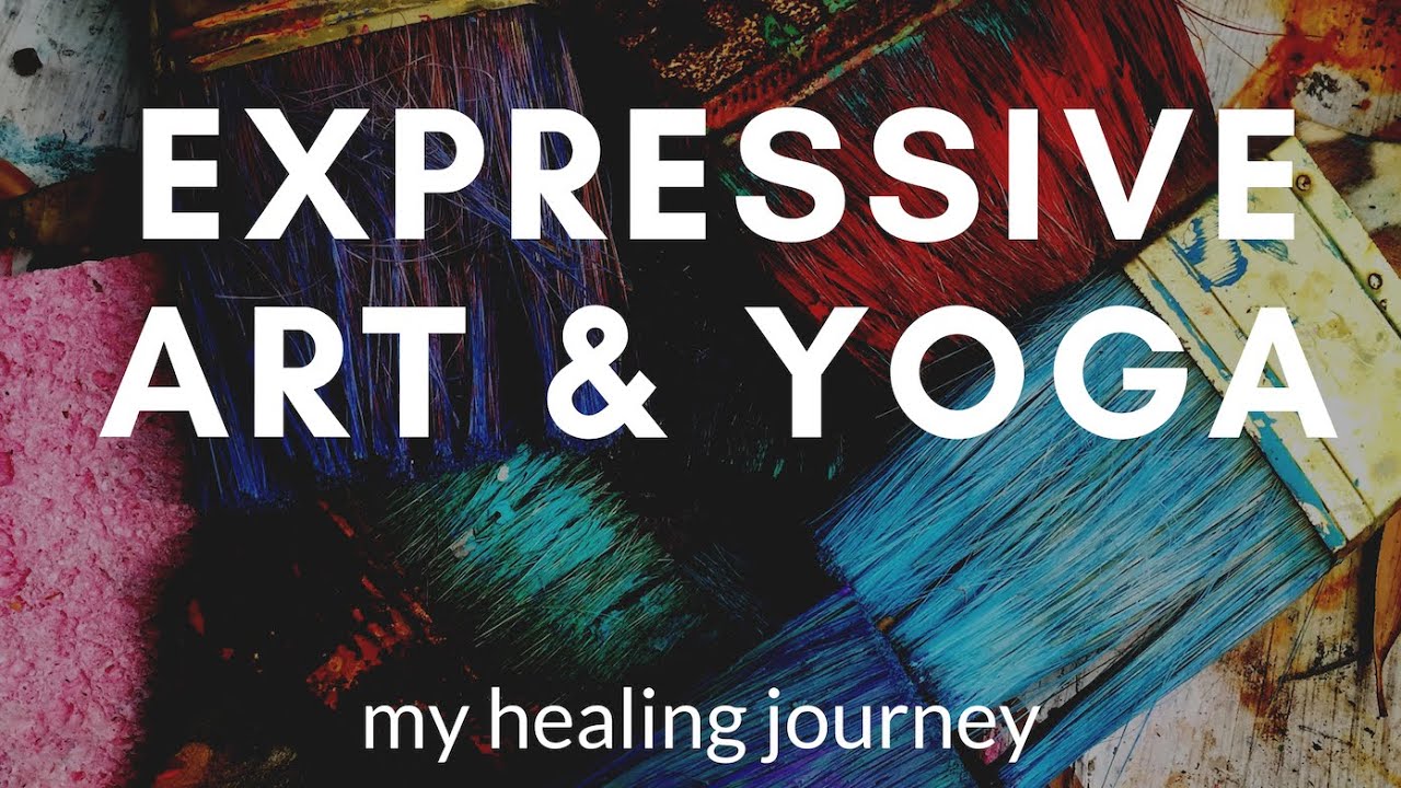 Mindful Expressive Art and Yoga | My Mindful Art Healing Journey with Cynthia Hauk