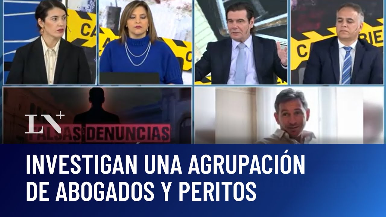 Falsas denuncias: investigan a una agrupación de abogados y peritos