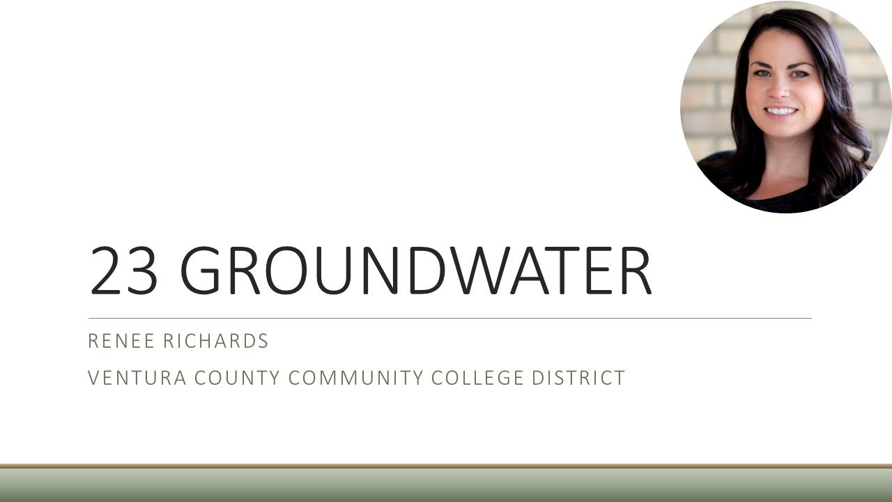 23 Groundwater