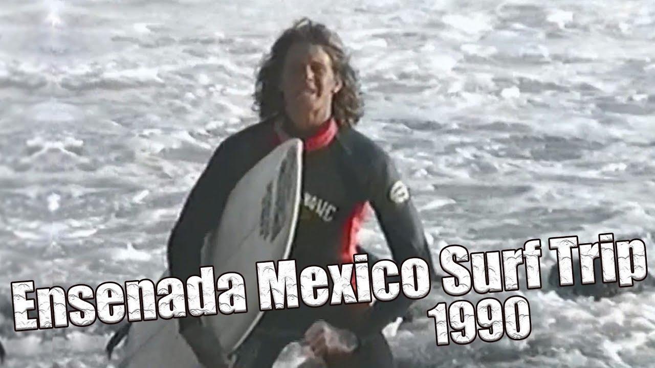 Donavan Frankenreiter and friends surfing | Ensenada | 1990