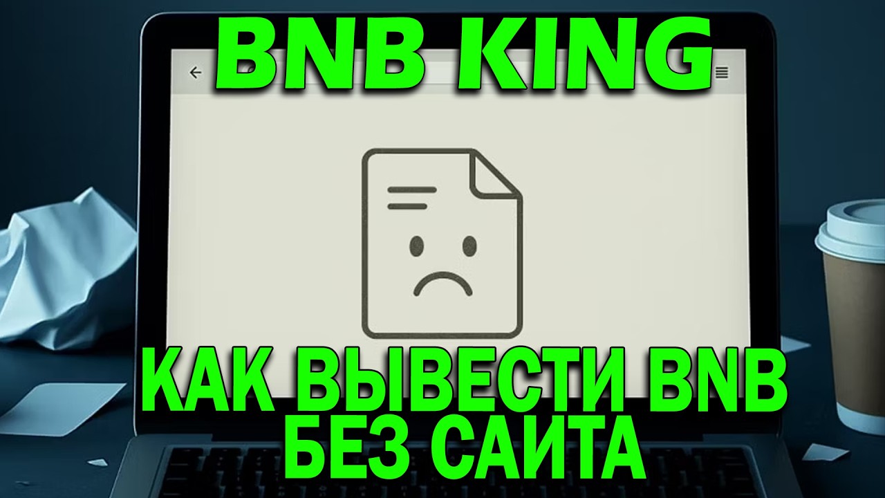 Как вывести BNB без сайта в BNB King | Инструкция