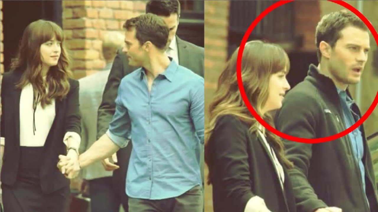 Dakota Johnson and Jamie Dornan ✮ Fifty Shades Freed Behind The Scene