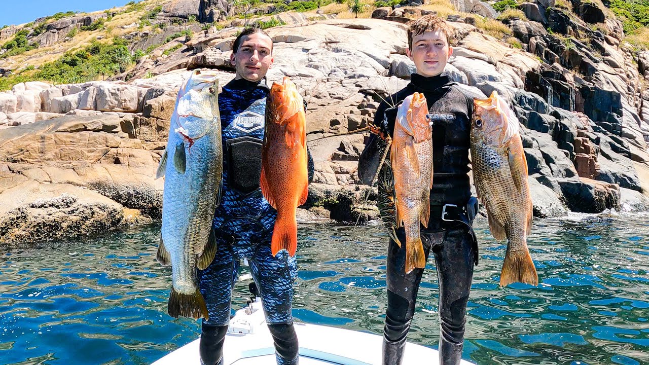 When Inshore Is Clean The Fish Are ON! - Spearfishing Inshore Townsville