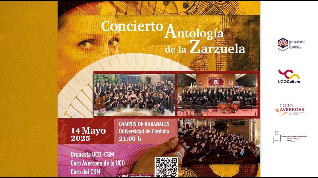 Concierto Antología de la Zarzuela, Universidad de Córdoba