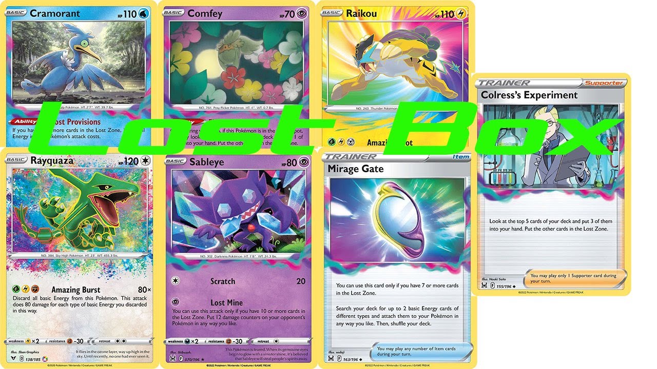 Pokemon TCGL: Lost Box
