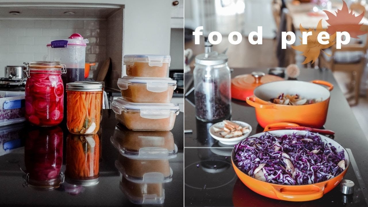 food prep for autumn | apple harvest, pickling & more