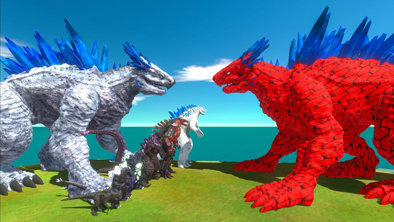 Evolution of Blue Shimo VS Spider Shimo Itself - Animal Revolt Battle Simulator