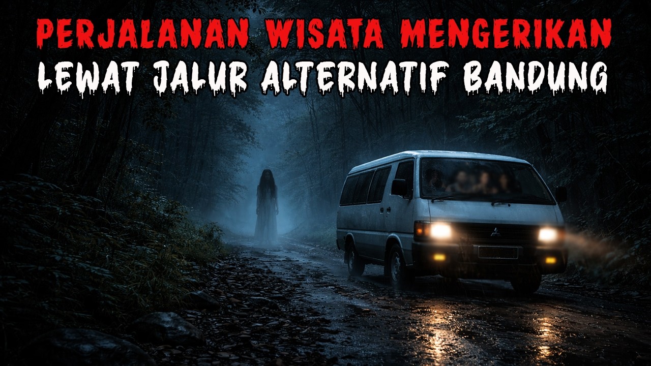 SUMPAH NGERI BANGET ‼️ KISAH HOROR SOPIR TRAVEL LEWAT JALUR ALTERNATIF EKSTREM DI BANDUNG