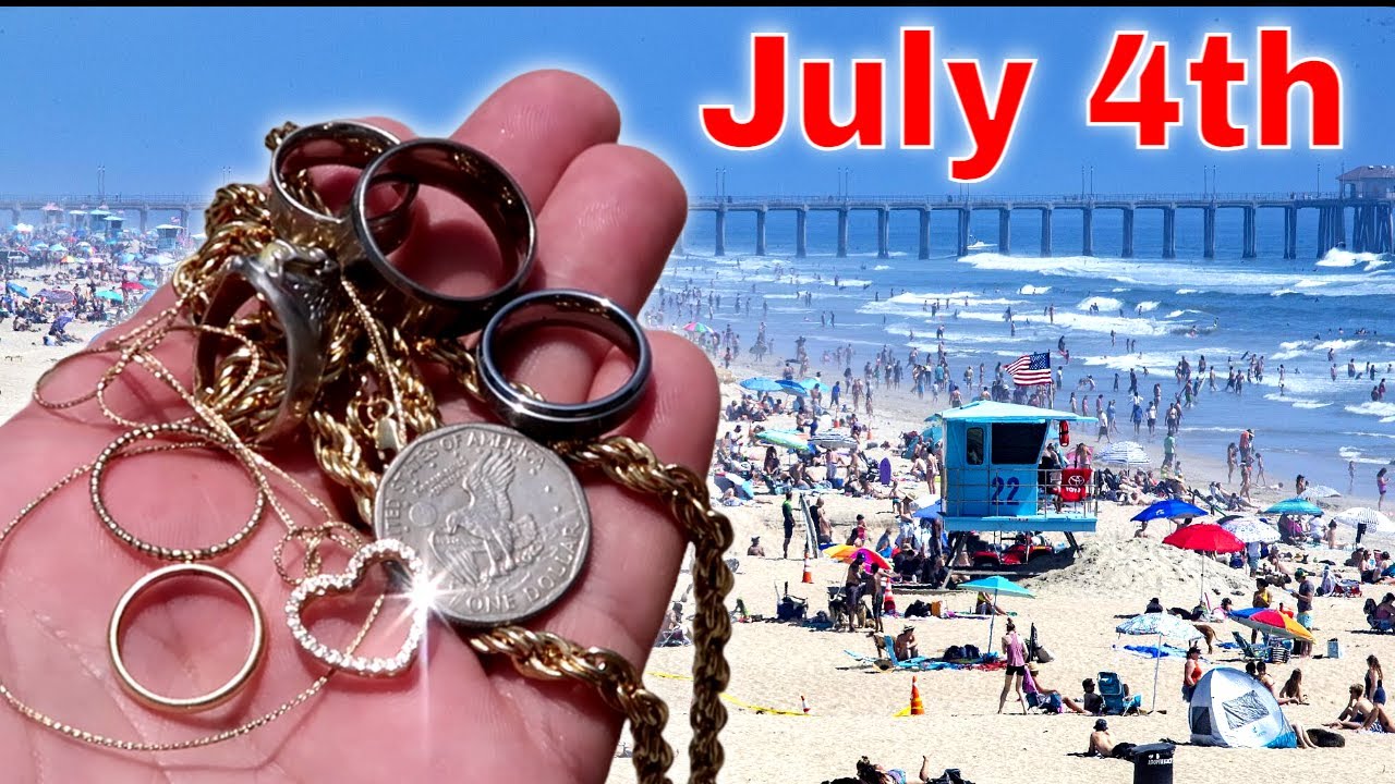 This is why I detect the Beach |  July 4th 👀😱😮