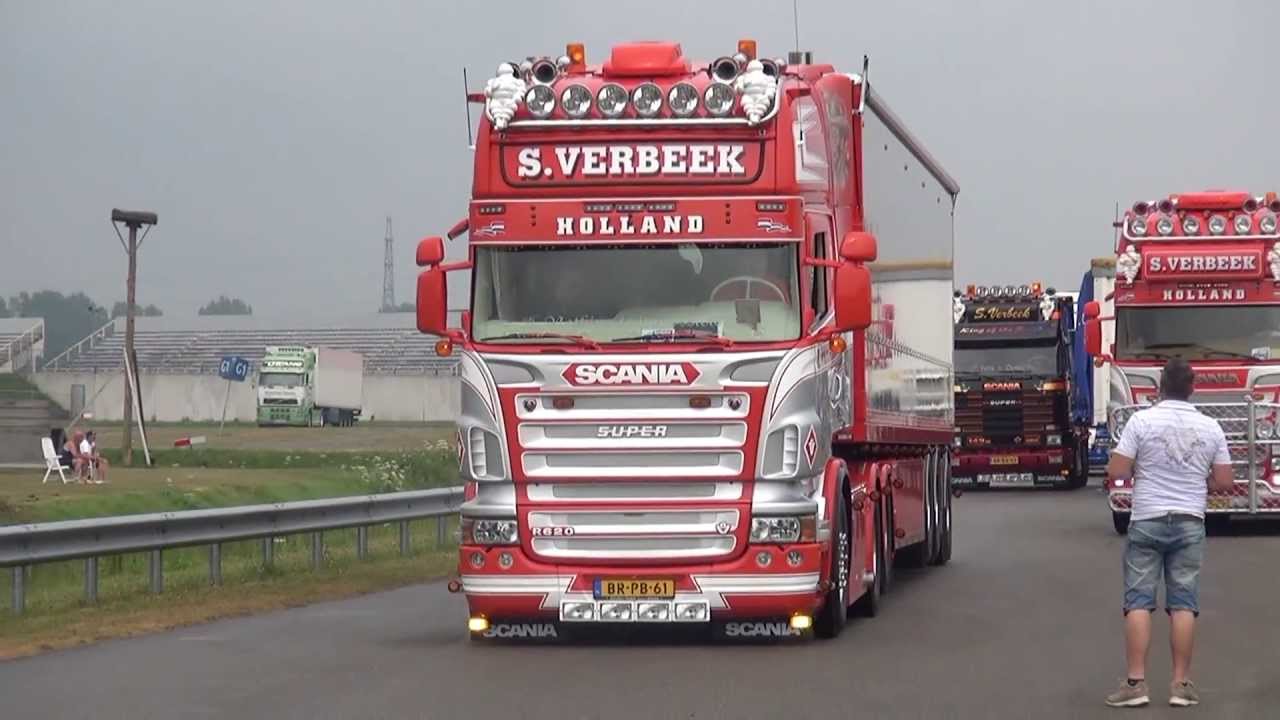 movie scania's S Verbeek truckstar festifal 2013