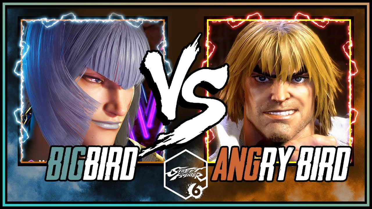 SF6 ➣ BIGBIRD ( MARISA ) VS ANGRYBIRD ( KEN ) 4K ACTION