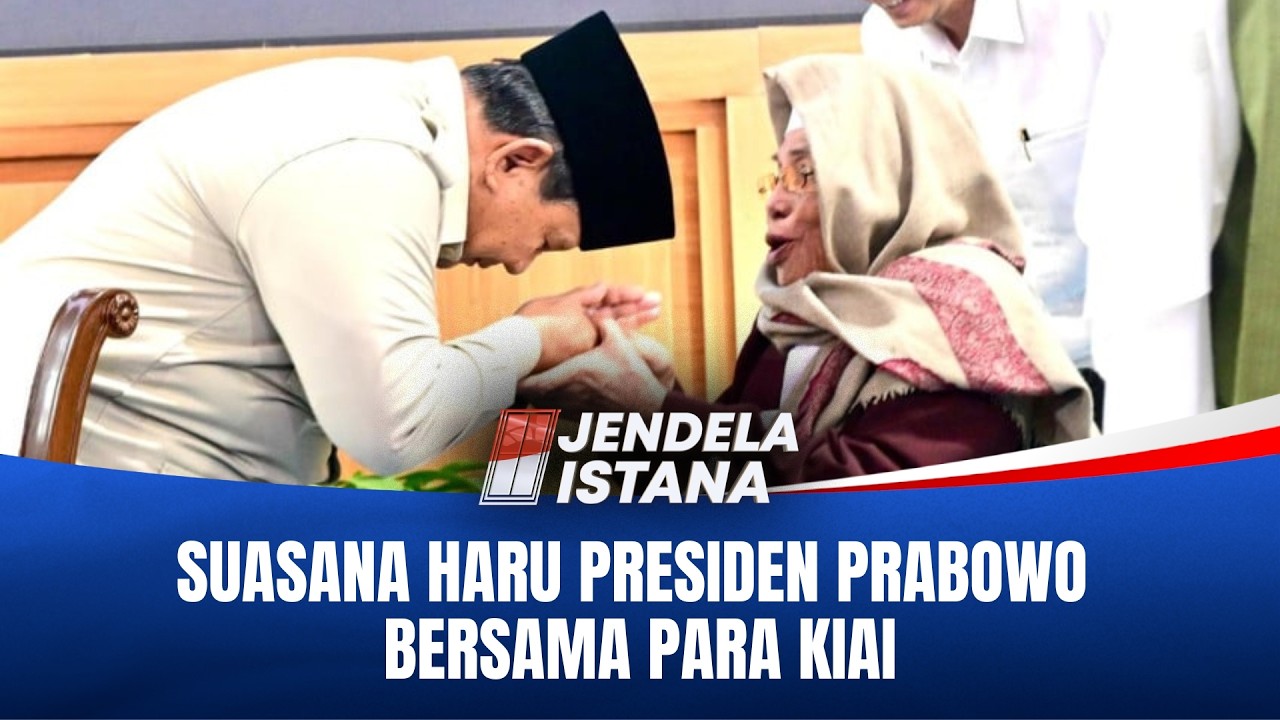 Momen Haru di Istana! Presiden Prabowo Silaturahmi dengan Kiai dan Tokoh Ormas