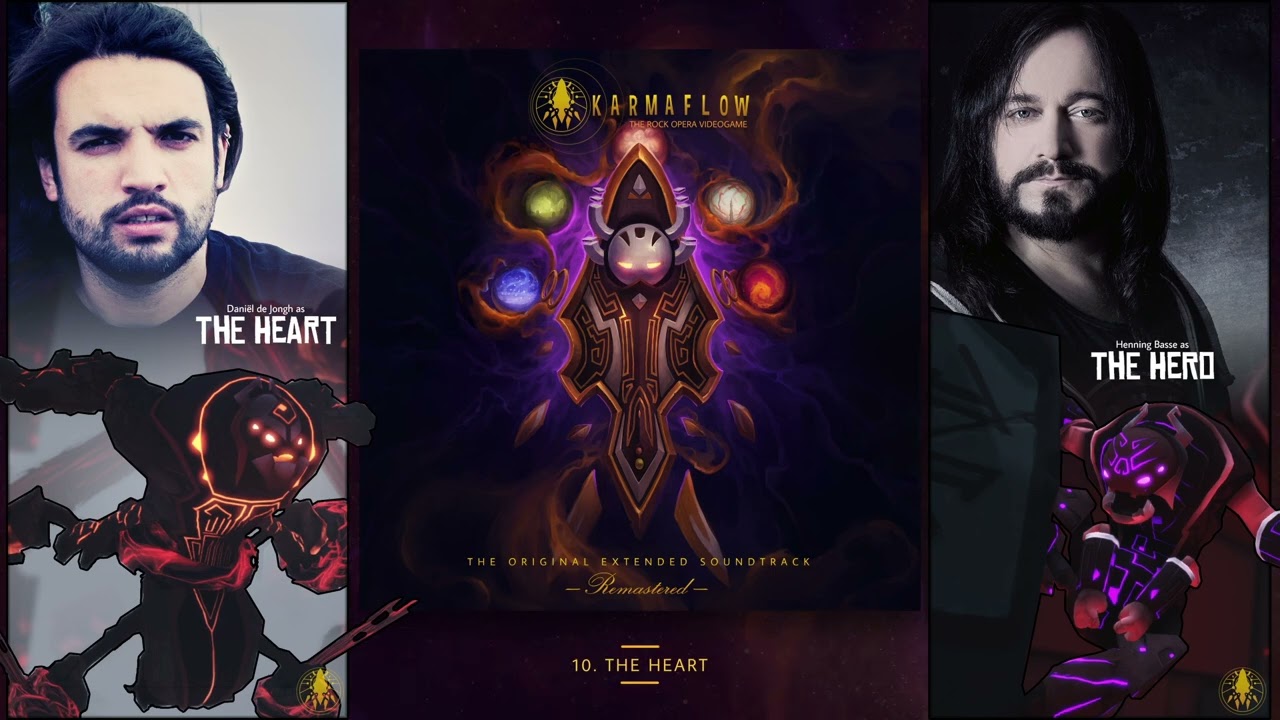 Karmaflow OST Remastered - 10. The Heart feat. Daniel de Jongh & Henning Basse