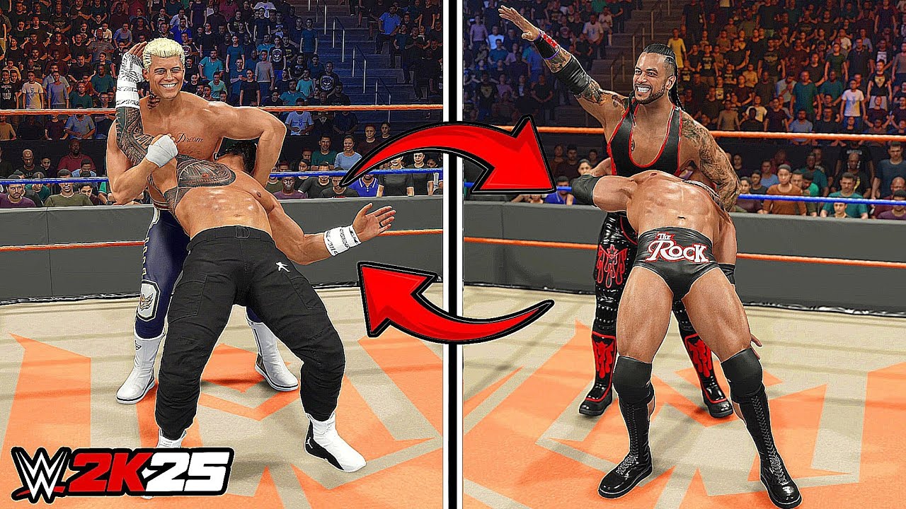 15 Finishers That Have Been Used by Multiple Wrestlers in WWE 2K25 !!!