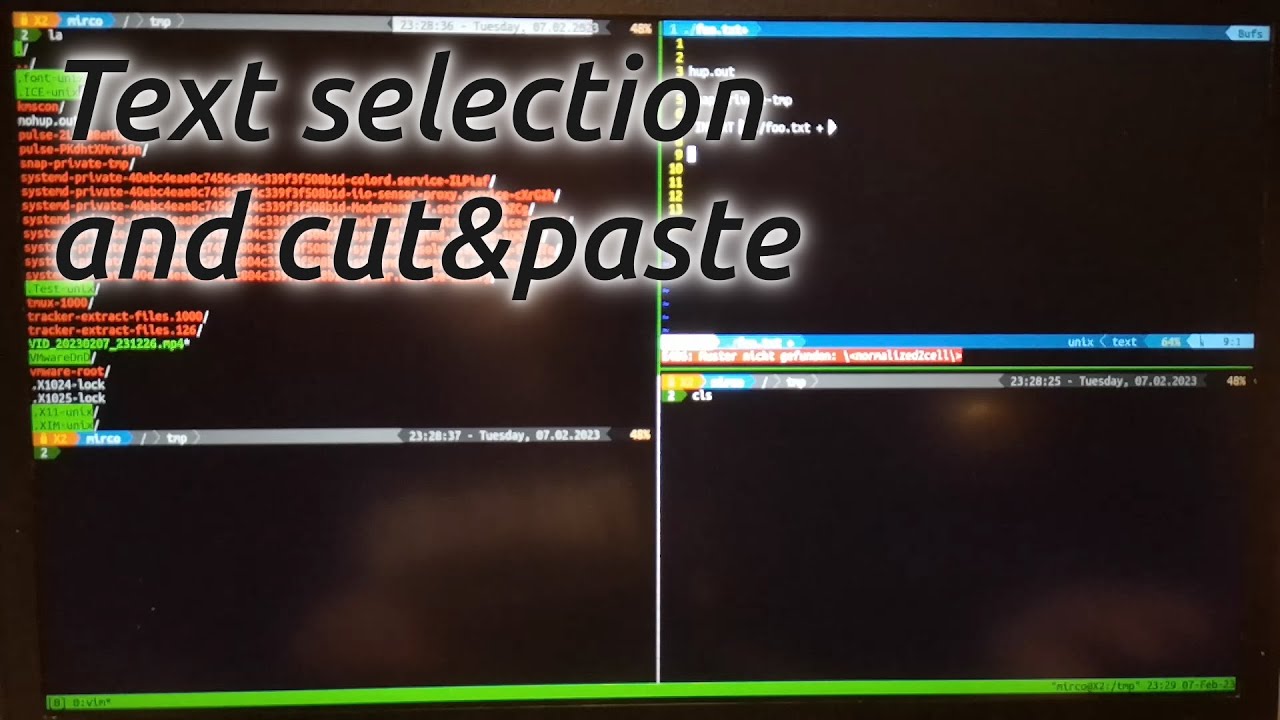 KMS/GBM/EGL - text-selection and cut&paste working in kmscon