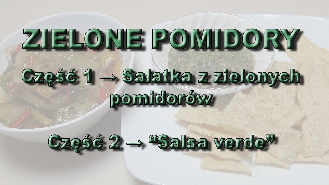 Sałatka z zielonych pomidorów