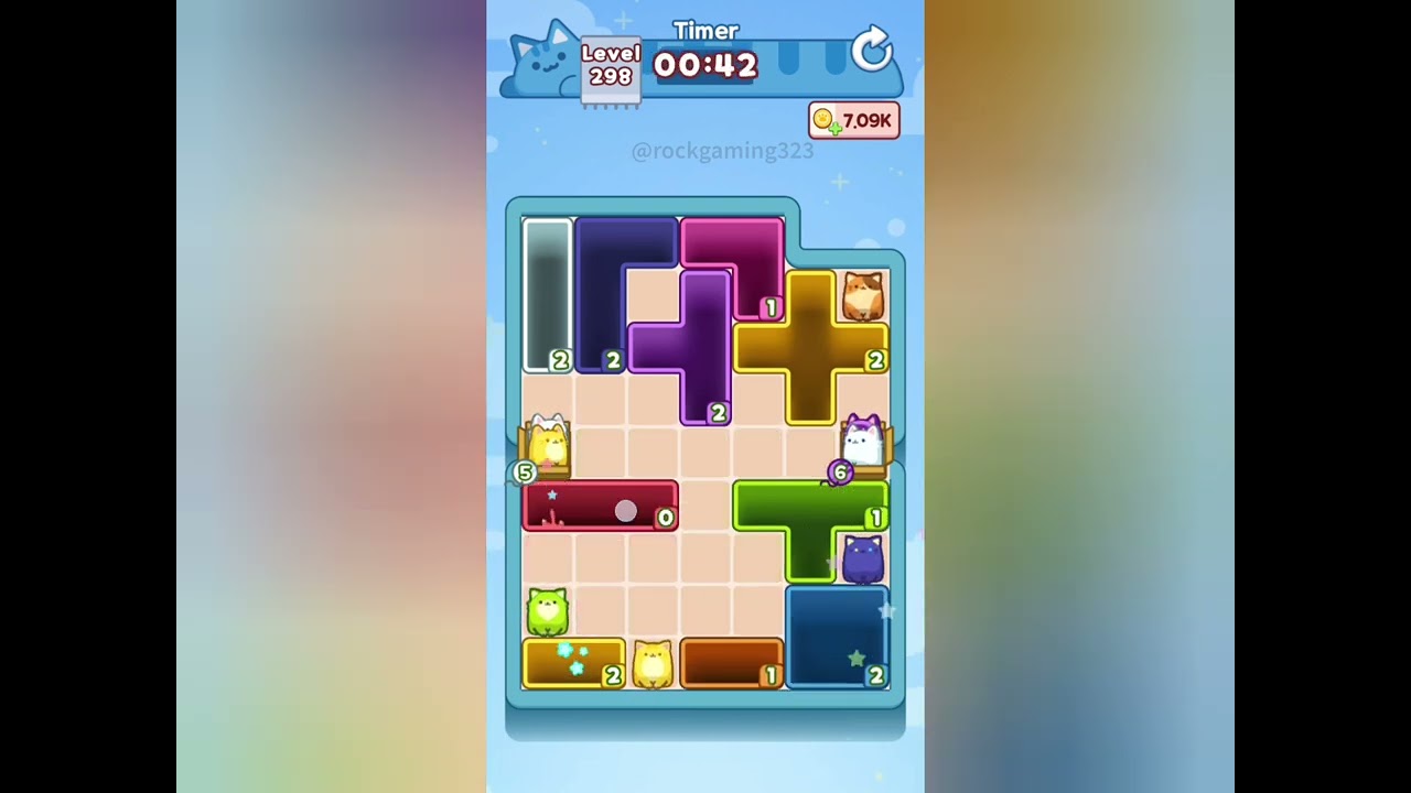 Drop the Cat! Level 298 Walkthrough