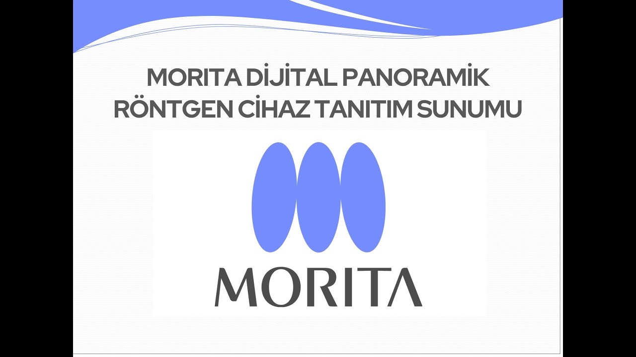 Morita Dijital Panoramik Röntgen Cihazı Anlatımlı Sunum