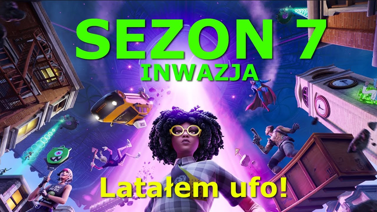 Live Fortnite Battle Royale Latałem UFO! Akualizacja v17.00 Już jest! Om&oacute;wienie karnetu.