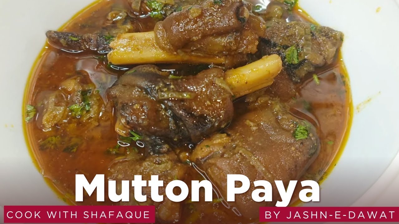 Mutton Paya Recipe | Easy Winter Special Recipe | Simple and Delicious