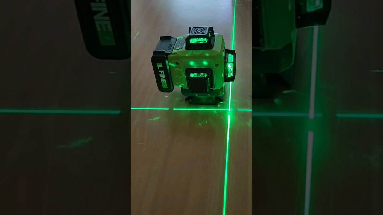 3D/4D laser level 16 lines with remote control