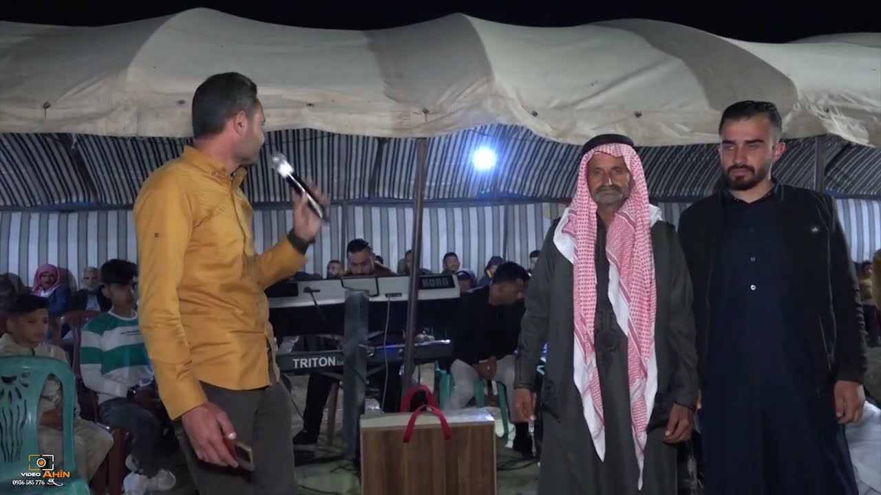 افراح الجبور شناعه العريسين ابراهيم ولؤي الفنان محمود هلال 1