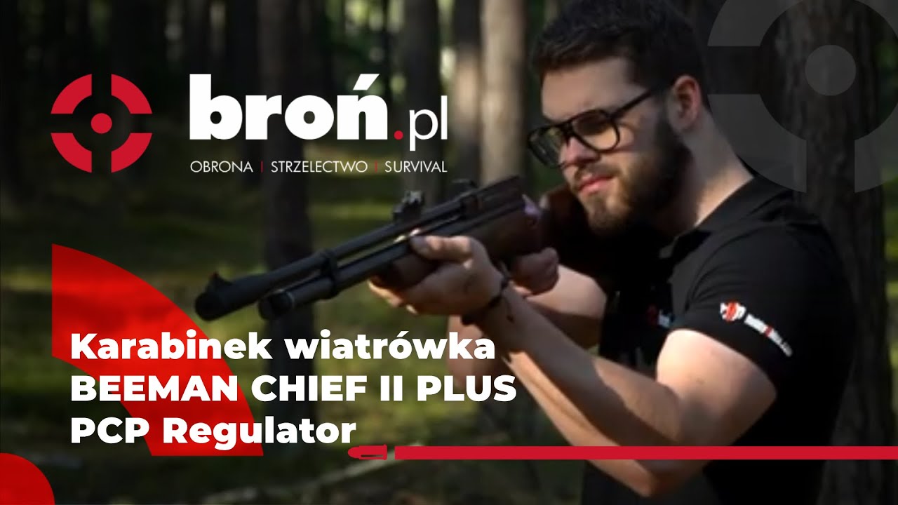 Karabinek wiatrówka BEEMAN CHIEF II PLUS PCP Regulator 4,5mm