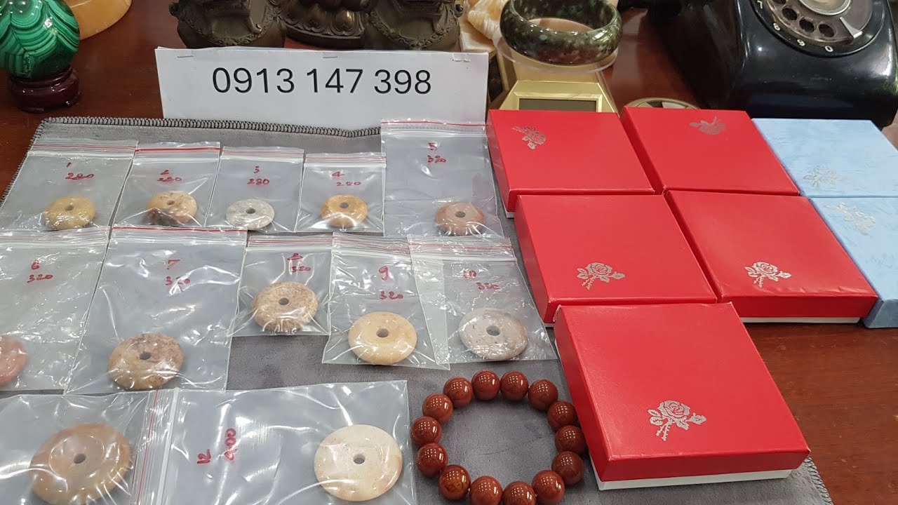 Tập 217: Sản phẩm từ san hô: Vòng tay, mặt dây chuyền, chuỗi.