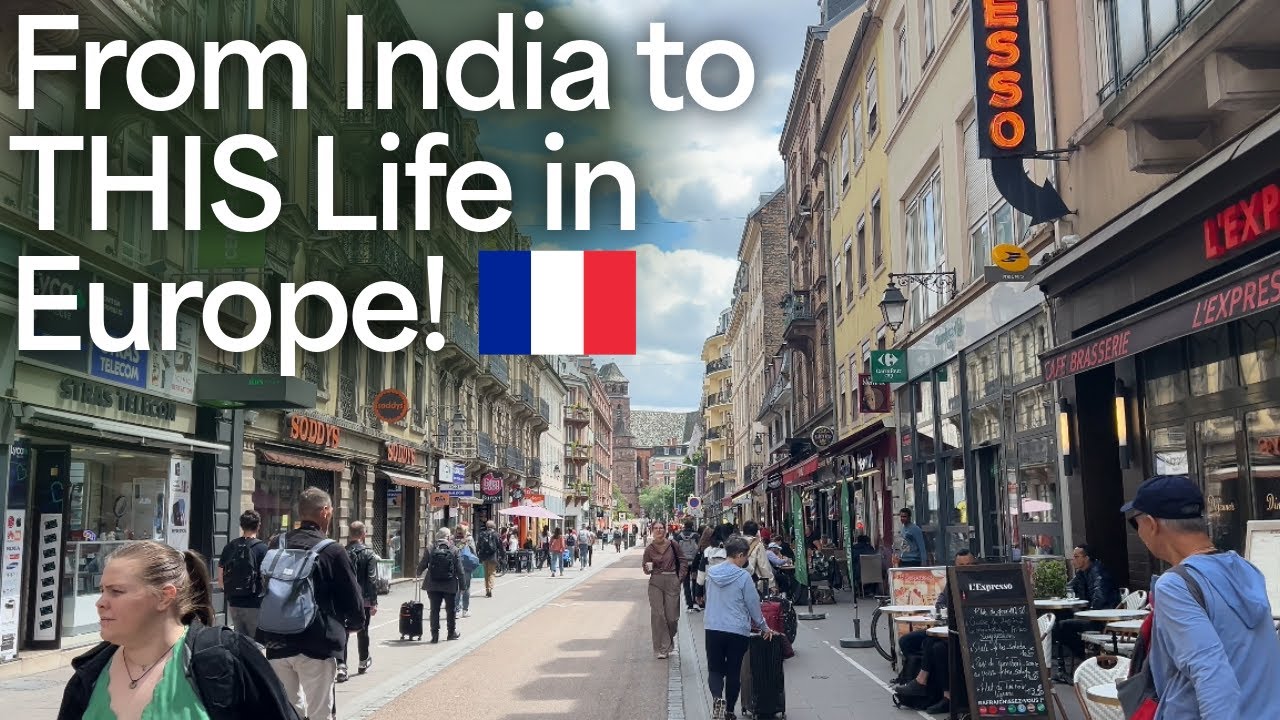 Germany🇩🇪 to France🇫🇷 Without a Visa Check? 🤯 (Strasbourg Trip)