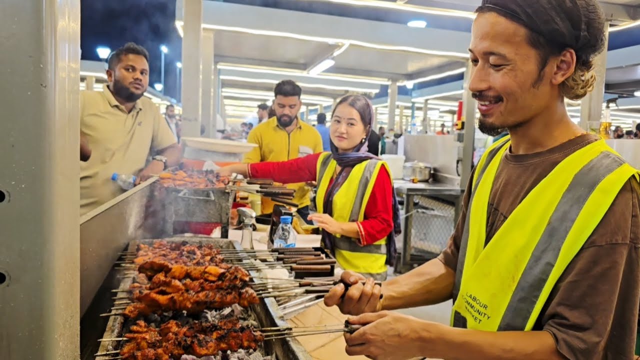 # LABOUR  COMMUNITY  MARKET#    #FOOD#ALQUOZ#DUBAI.