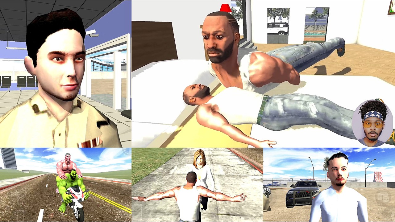 Big Snake Franklin Coming Indian Bikes Driving 3D🫣பாம்பாகவே மாறிய Franklin😲| Master Of KN