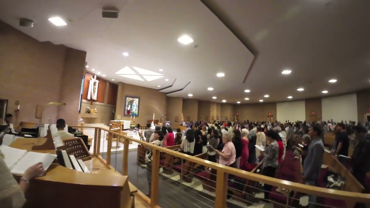 Hail, Holy Queen Enthroned Above by the Saint Bernadette Filipino Choir