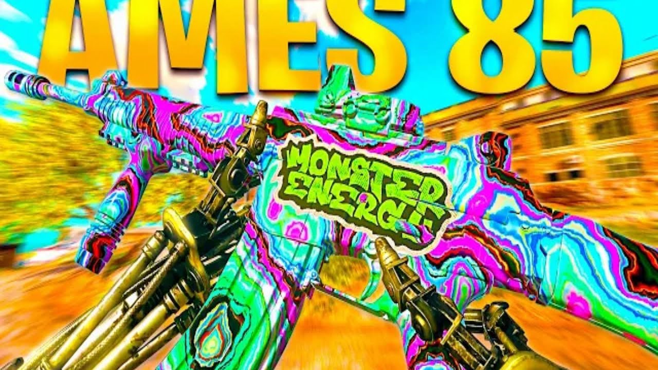 *NEW* BUFFED AMES 85 on WARZONE RANKED! (Rebirth Island)