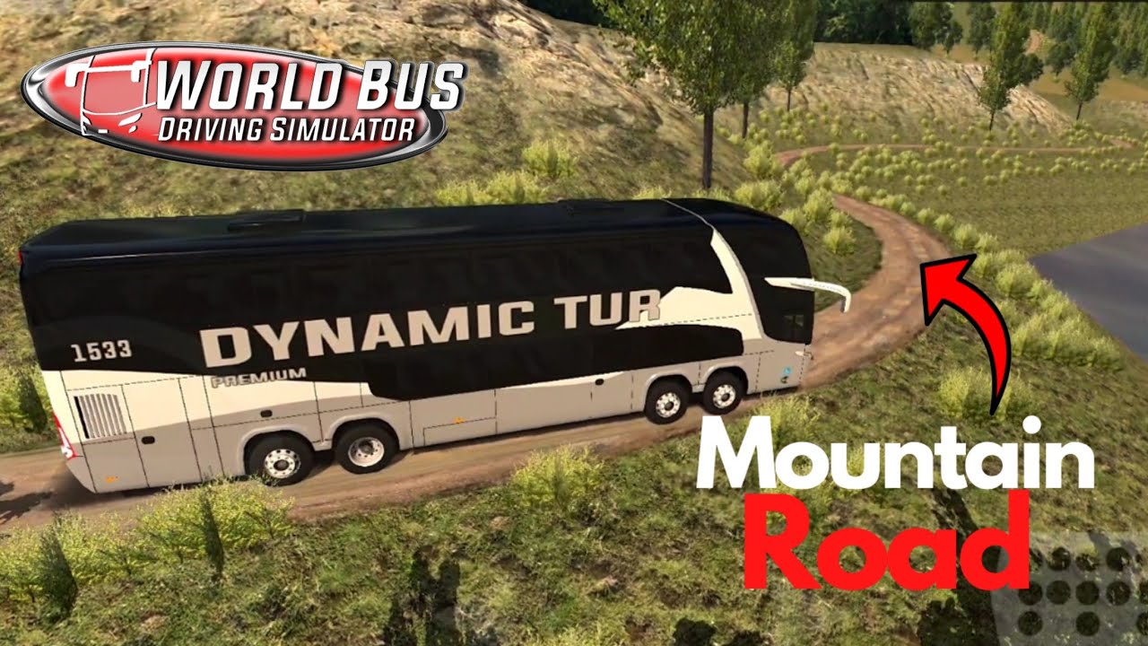 Most Dangerous Mountain Road | Most Scariest Road | World Bus Driving Simulator | Android Gameplay