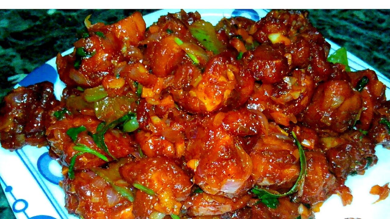 சிக்கன் மஞ்சூரியன் / How To Make Chicken Manchurian / South Indian Recipes