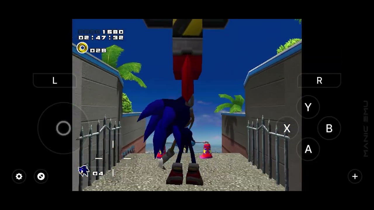 Manic emu dreamcast sonic adventure 2 jitless