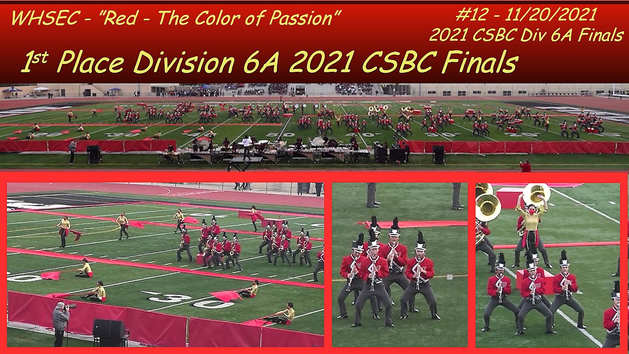 2021 CSBC Div 6A Finals 1st Place - Woodbridge HS Entertainment Corps (WHSEC) - Nov 20, 2021