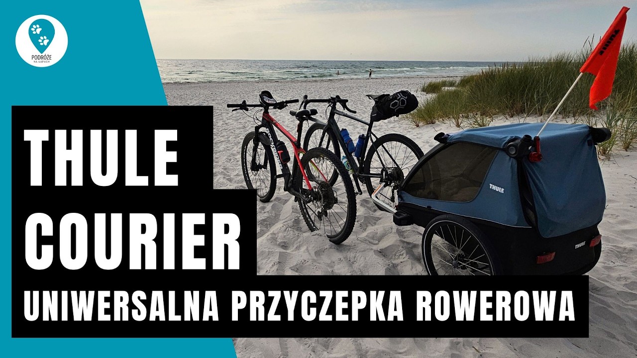 Thule Courier - przyczepka rowerowa do 2000 zł do przewozu dzieci, psów i bagażów.