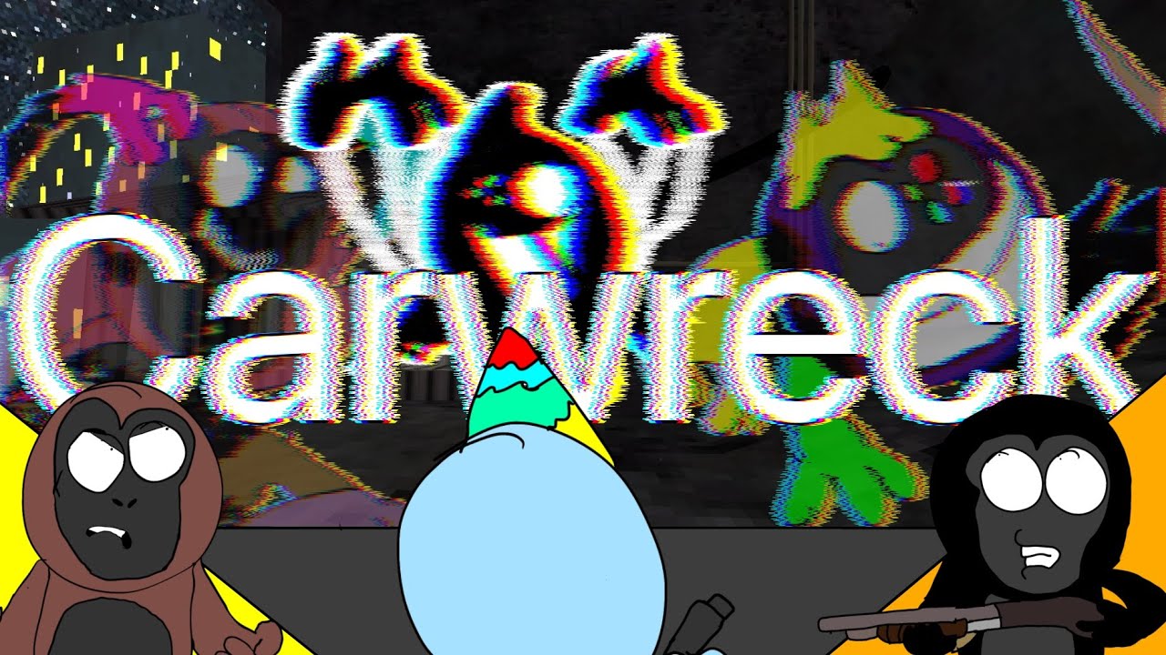 Carwreck (RUN,PBBV and minigames kid v Charmter) 