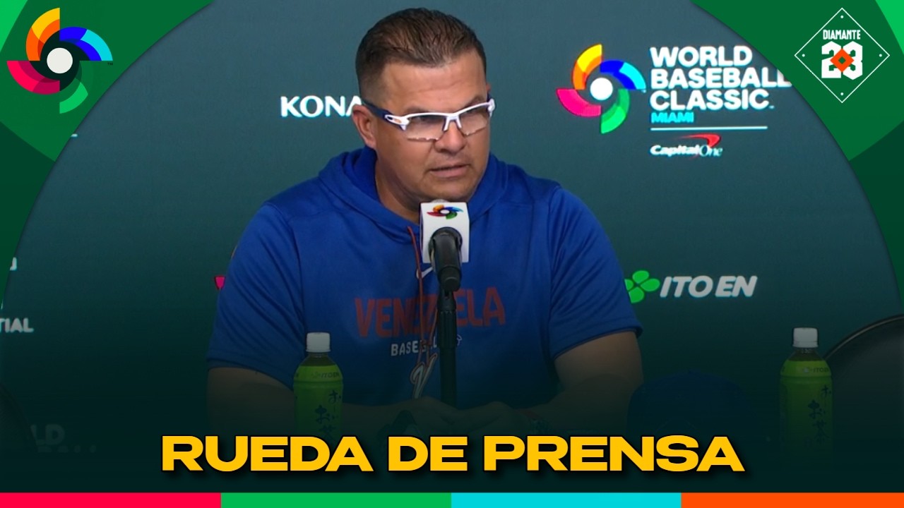 VENEZUELA Rueda de prensa Omar Lopéz mánager analiza el encuentro ante Israel | DIAMANTE 23