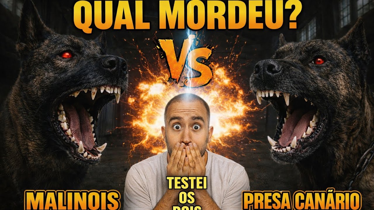PRESA CANÁRIO VS MALINOIS NA GUARDA NATURAL!